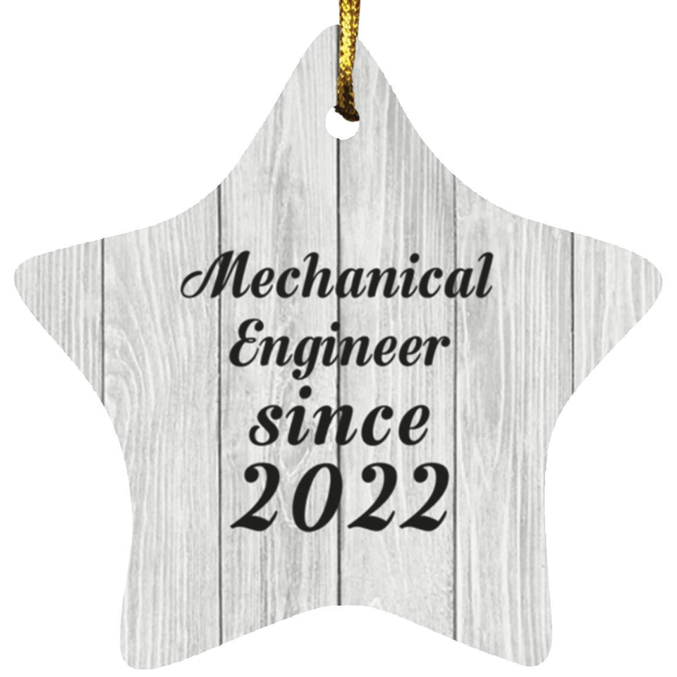 Mechanical Engineer Since 2022 - Star Ornament F
