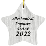 Mechanical Engineer Since 2022 - Star Ornament F