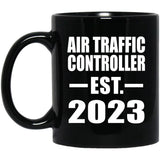 Air Traffic Controller Established EST. 2023 - 11oz Coffee Mug Black