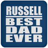 Russell Best Dad Ever - Drink Coaster