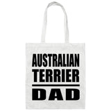 Australian Terrier Dad - Tote Bag White