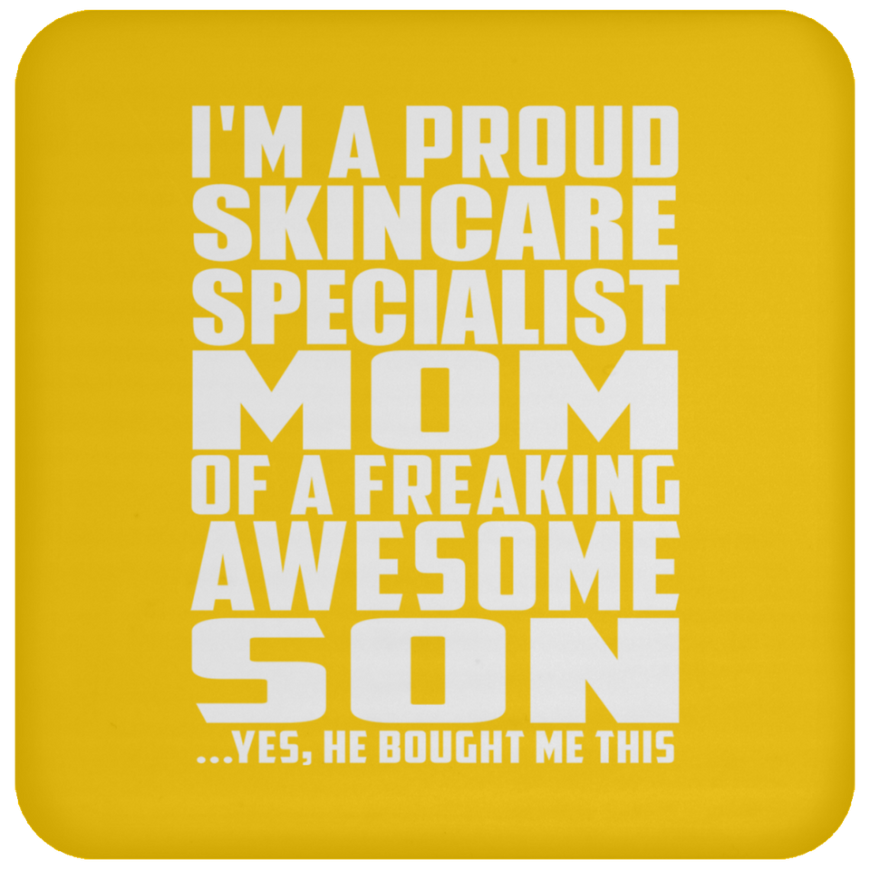 Proud Skincare Specialist Mom Of Awesome Son - Drink Coaster