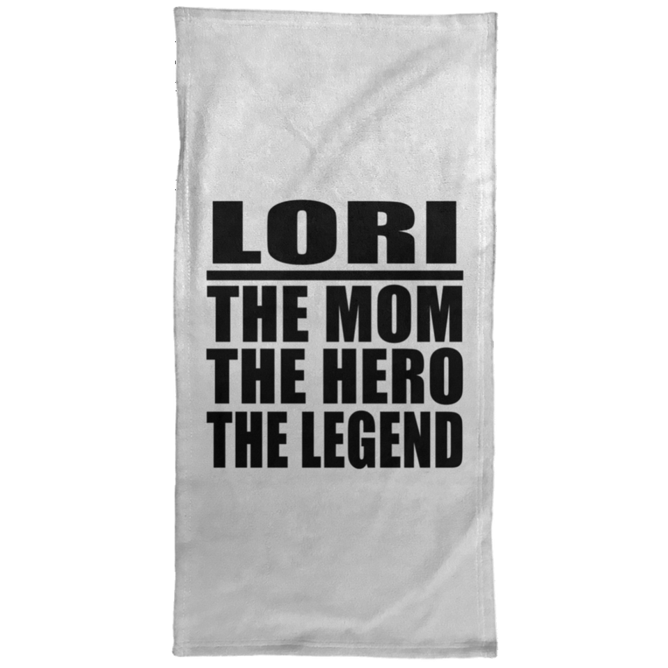 Lori The Mom The Hero The Legend - Hand Towel