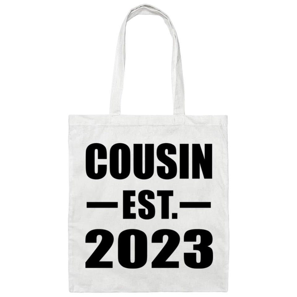 Cousin Established EST. 2023 - Tote Bag White