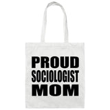 Proud Sociologist Mom - Tote Bag White