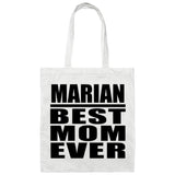 Marian Best Mom Ever - Tote Bag White