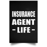 Insurance Agent Life - Poster Portrait