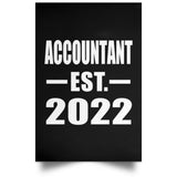 Accountant Established EST. 2022 - Poster Portrait