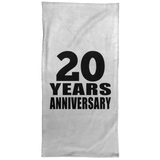 20th Anniversary 20 Years Anniversary - Hand Towel