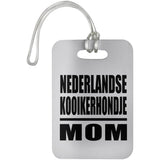 Nederlandse Kooikerhondje Mom - Luggage Bag Tag