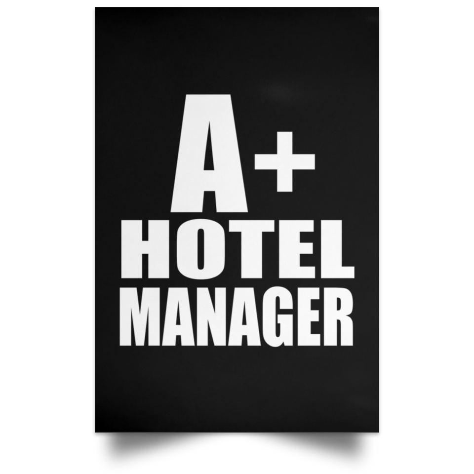 A+ Hotel Manager - Poster Portrait