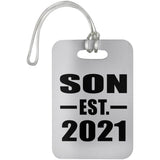Son Established EST. 2021 - Luggage Bag Tag