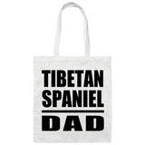 Tibetan Spaniel Dad - Tote Bag White