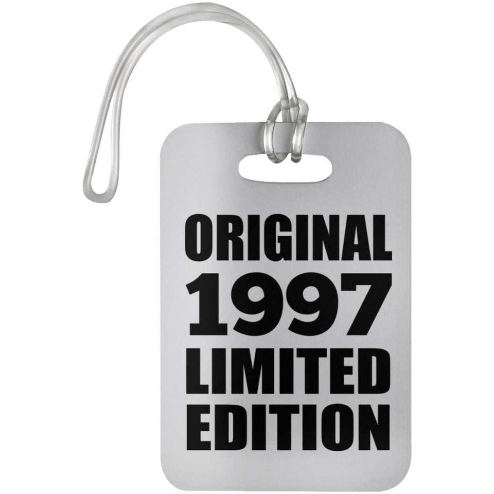 27th Birthday Original 1997 Limited Edition - Luggage Bag Tag