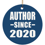 Author Since 2020 - Circle Ornament