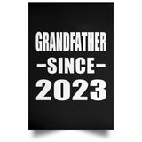 Grandfather Since 2023 - Poster Portrait