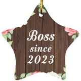 Boss Since 2023 - Star Ornament A