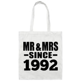 32nd Anniversary Mr & Mrs Since 1992 - Tote Bag White