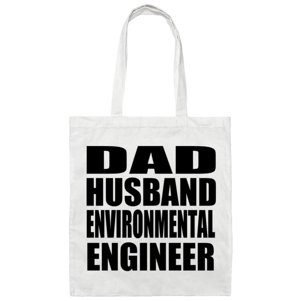 Dad Husband Environmental Engineer - Tote Bag White