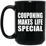 Couponing Makes Life Special - 15oz Coffee Mug Black