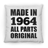60th Birthday Made in 1964 All Parts Original - Throw Pillow