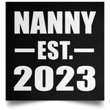 Nanny Established EST. 2023 - Poster Square