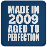 15th Birthday Made In 2009 Aged to Perfection - Drink Coaster
