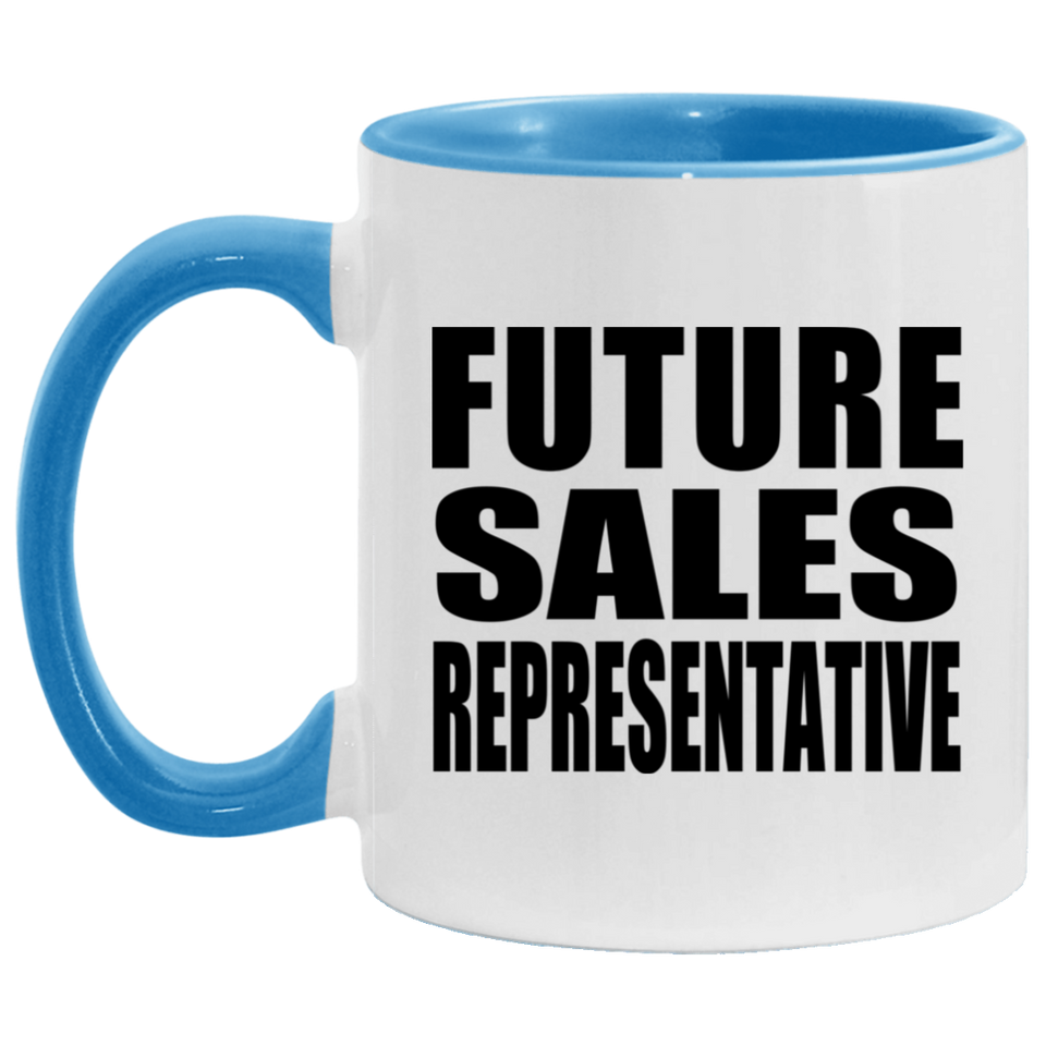 Future Sales Representative - 11oz Accent Mug Blue
