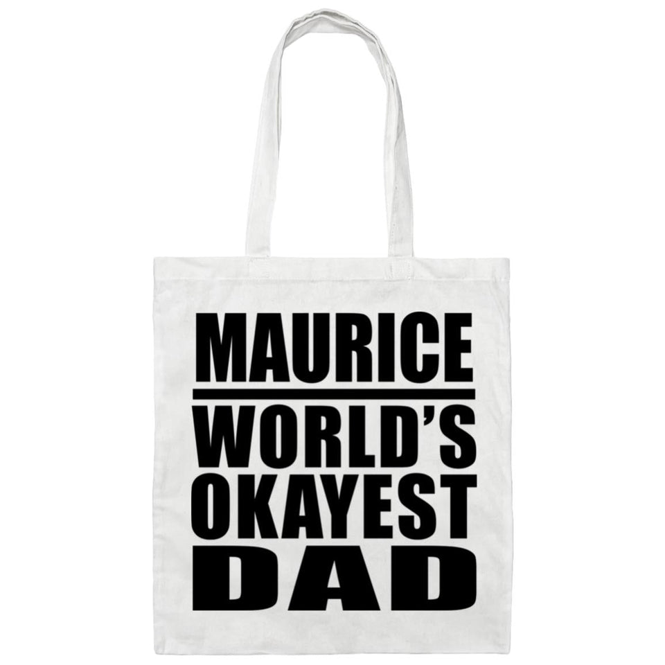 Maurice World's Okayest Dad - Tote Bag White