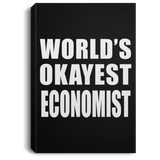World's Okayest Economist - Canvas Portrait