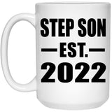 Step Son Established EST. 2022 - 15oz Coffee Mug