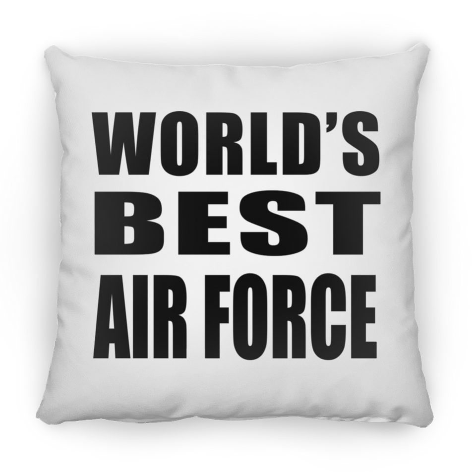 World's Best Air Force - Throw Pillow