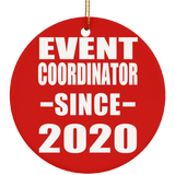 Event Coordinator Since 2020 - Circle Ornament
