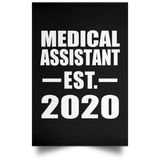 Medical Assistant Established EST. 2020 - Poster Portrait