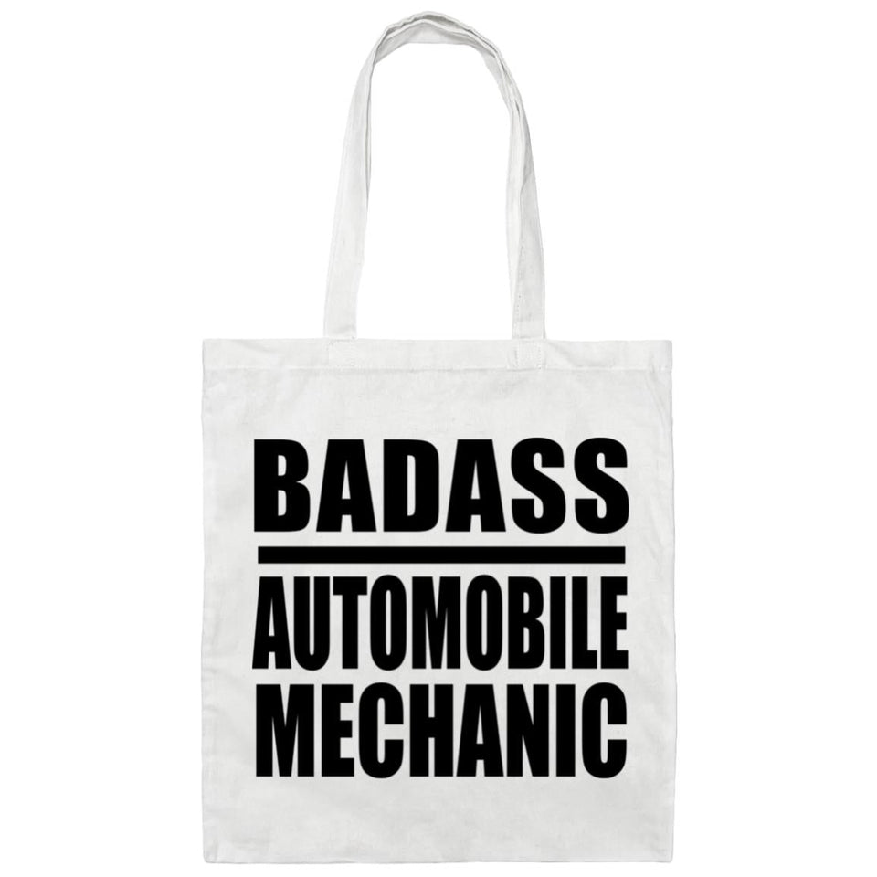 Badass Automobile Mechanic - Tote Bag White