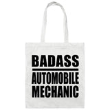Badass Automobile Mechanic - Tote Bag White