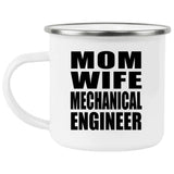 Mom Wife Mechanical Engineer - 12oz Camping Mug