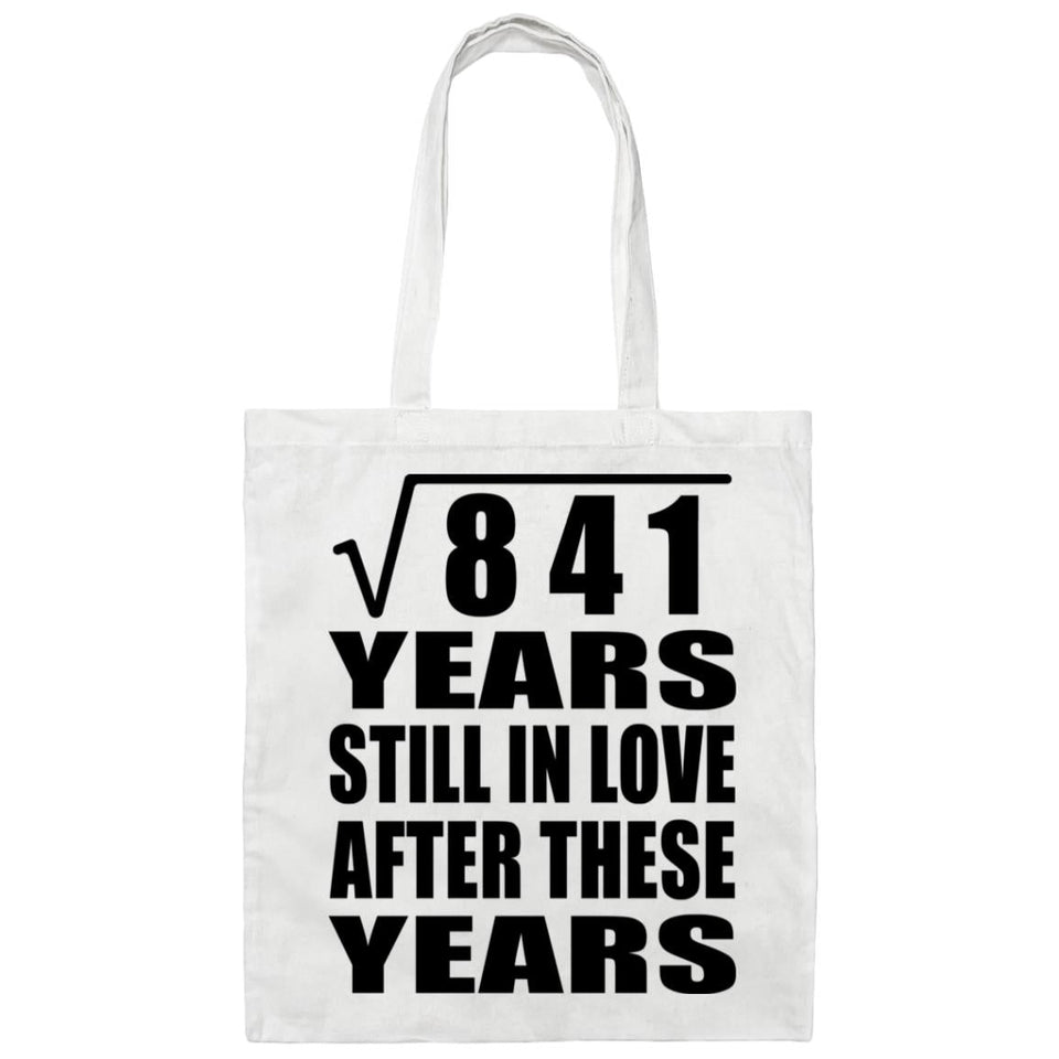 29th Anniversary Square Root of 841 Years Still In Love - Tote Bag White