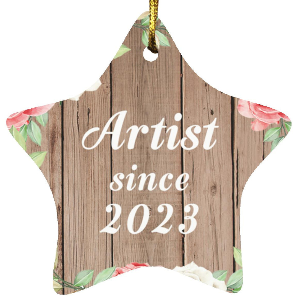 Artist Since 2023 - Star Ornament B