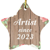 Artist Since 2023 - Star Ornament B