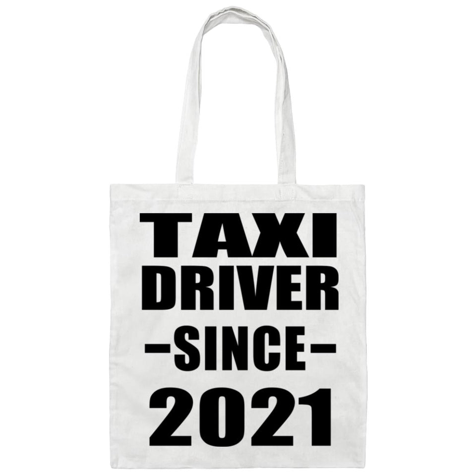 Taxi Driver Since 2021 - Tote Bag White