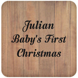 Julian Baby's First Christmas - Drink Coaster C