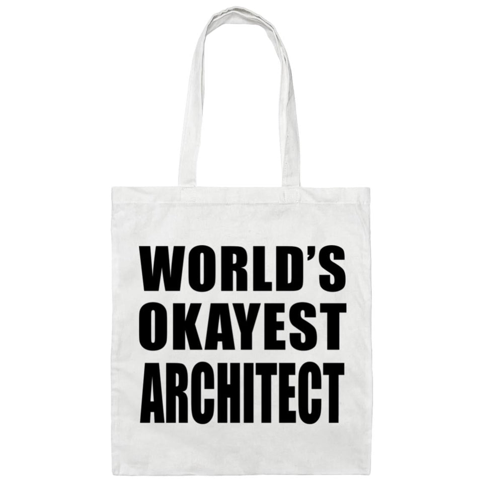 World's Okayest Architect - Tote Bag White