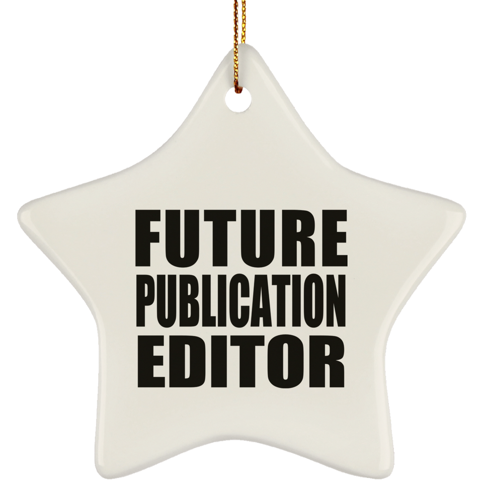 Future Publication Editor - Star Ornament