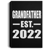 Grandfather Established EST. 2022 - Canvas Portrait