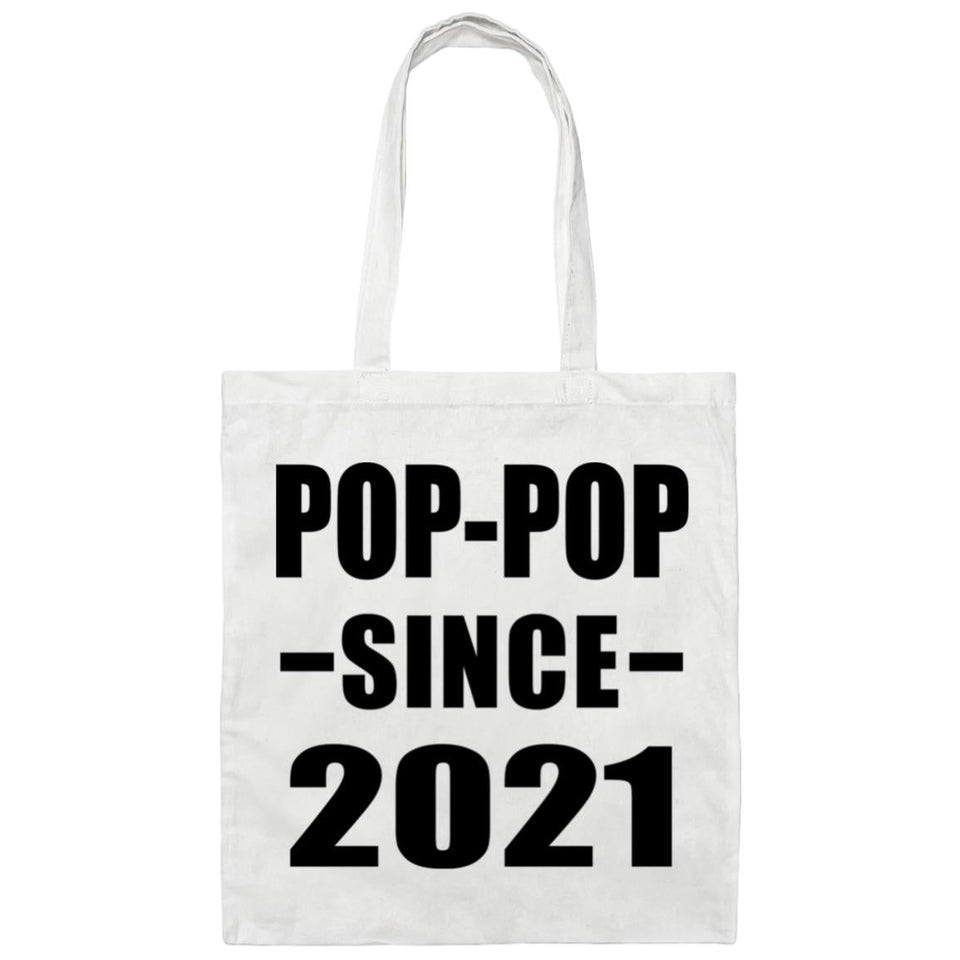 Pop-Pop Since 2021 - Tote Bag White