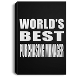 World's Best Purchasing Manager - Canvas Portrait