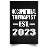 Occupational Therapist Established EST. 2023 - Poster Portrait
