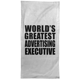 World's Greatest Advertising Executive - Hand Towel