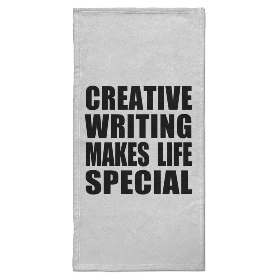 Creative Writing Makes Life Special - Hand Towel